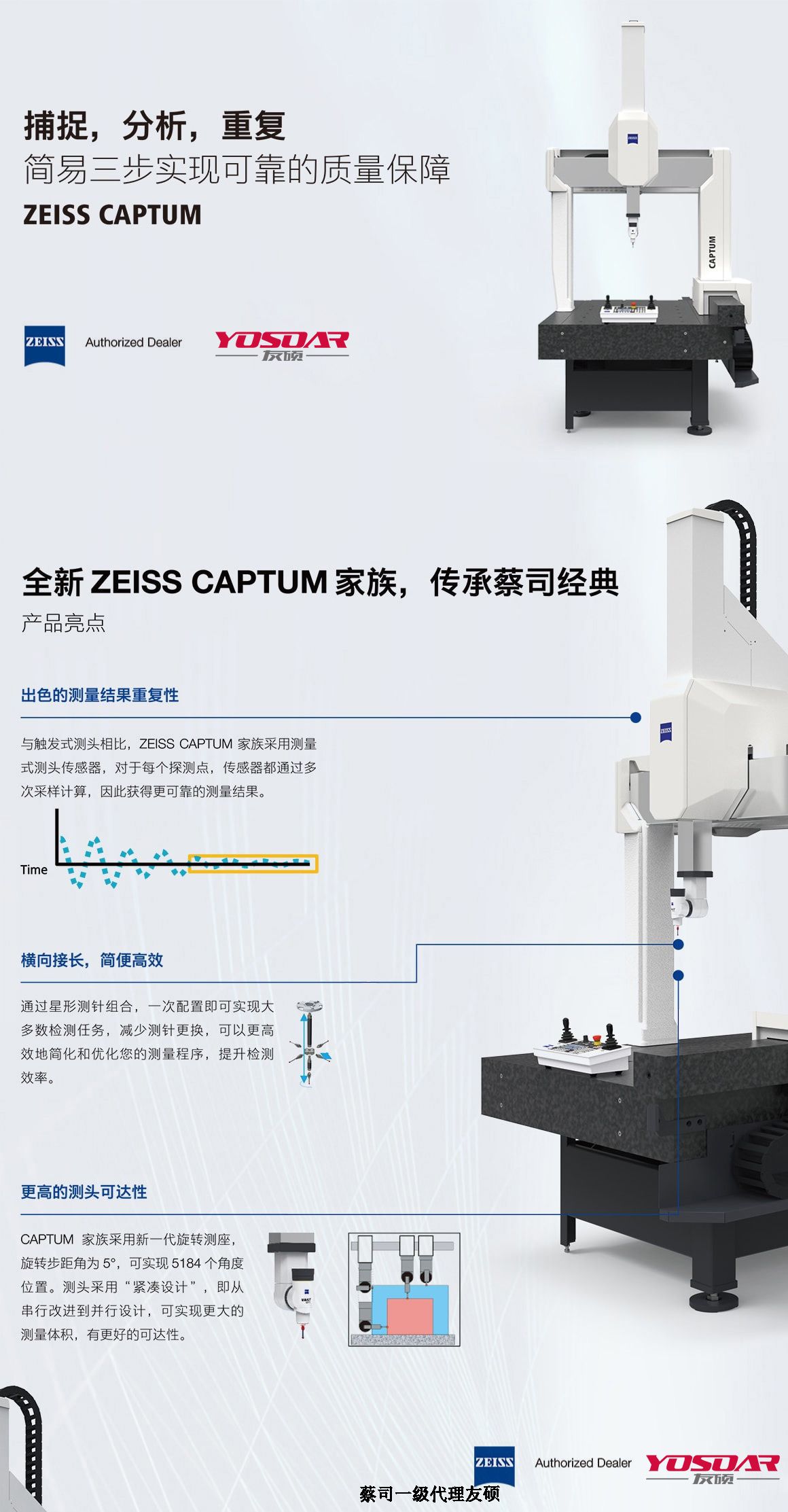 辽宁蔡司三坐标CAPTUM